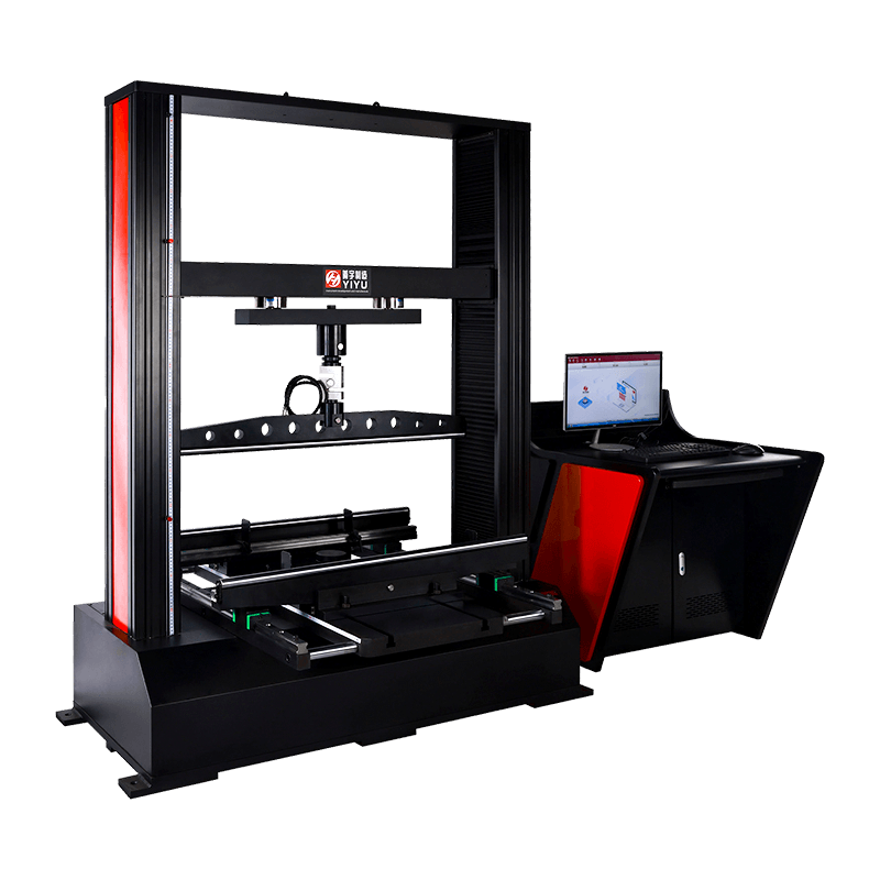 WDW সিরিজ ডাবল কলাম ডোর টাইপ ডাবল স্ক্রু মাইক্রোকম্পিউটার নিয়ন্ত্রিত মাল্টিফাংশনাল কম্প্রেশন এবং ফ্লেক্সার টেস্টিং মেশিন